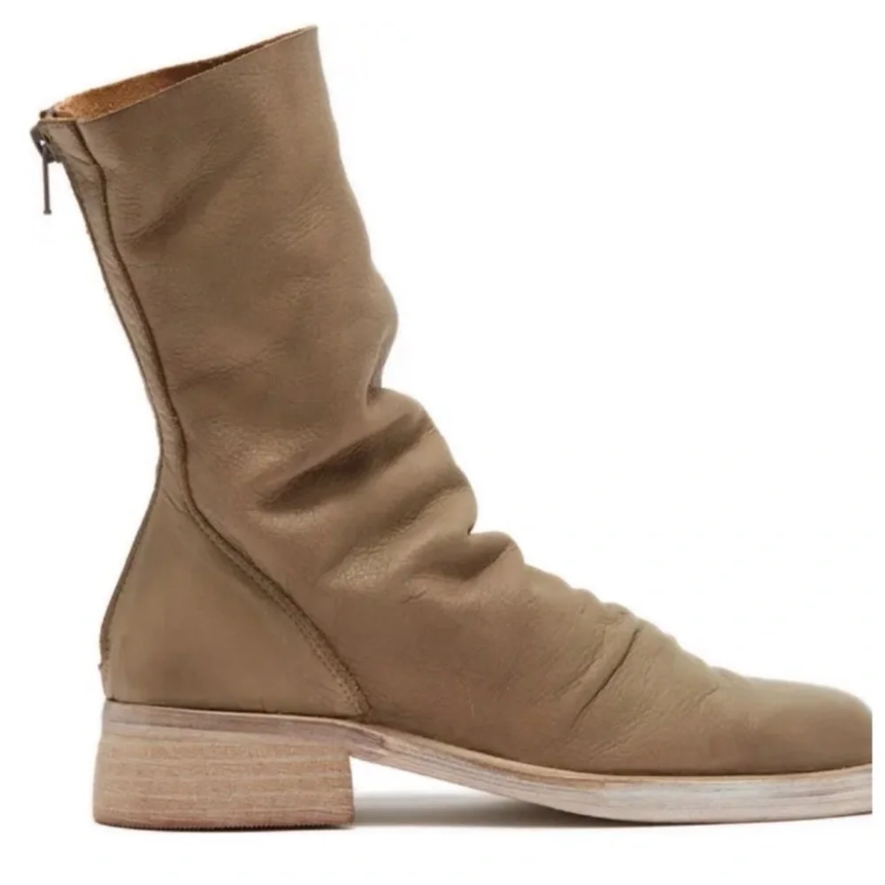 NEW Free People Sutton Slouch Bootie size 38 Taupe